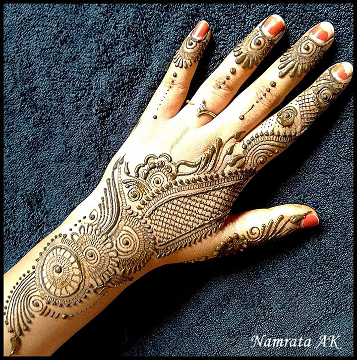 Arabic Bridal Mehndi Designs For Hands: 34 Trending Styles