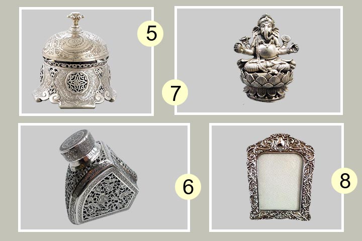 14 Silver Gifts For Wedding Bestowal They Will Love!