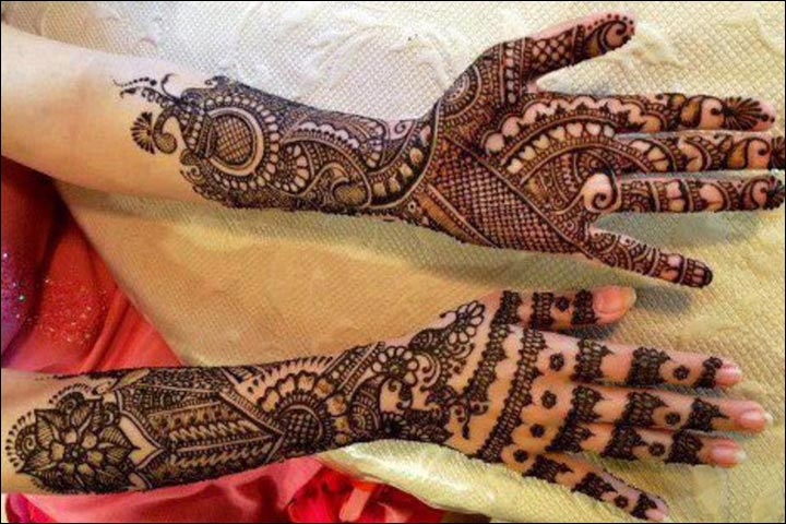 Rajasthani Bridal Mehndi Designs For Full Hands Top 15 Of 2017 0296