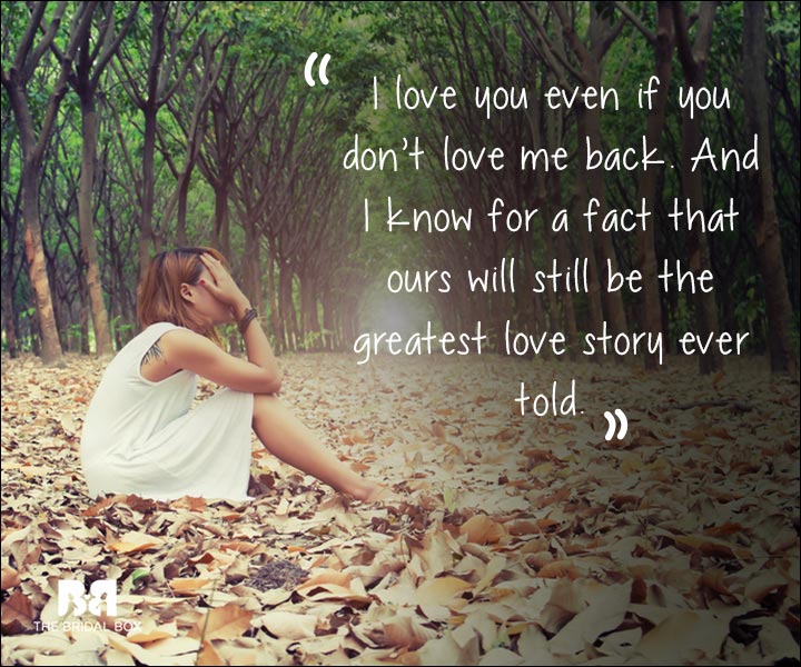 30 One Sided Love Statuses For The Lone Heart